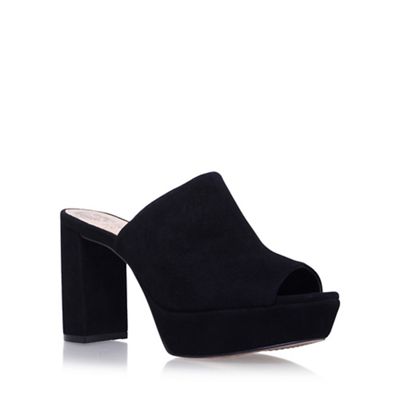 Black 'Basilia' high heel sandals